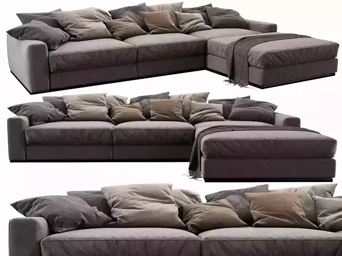 Flexform Beauty Chaise Lounge