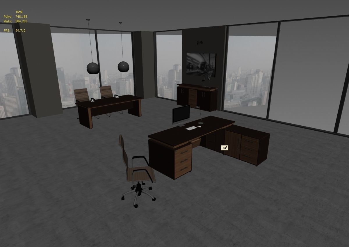 office interior md399 a11 3D model_28