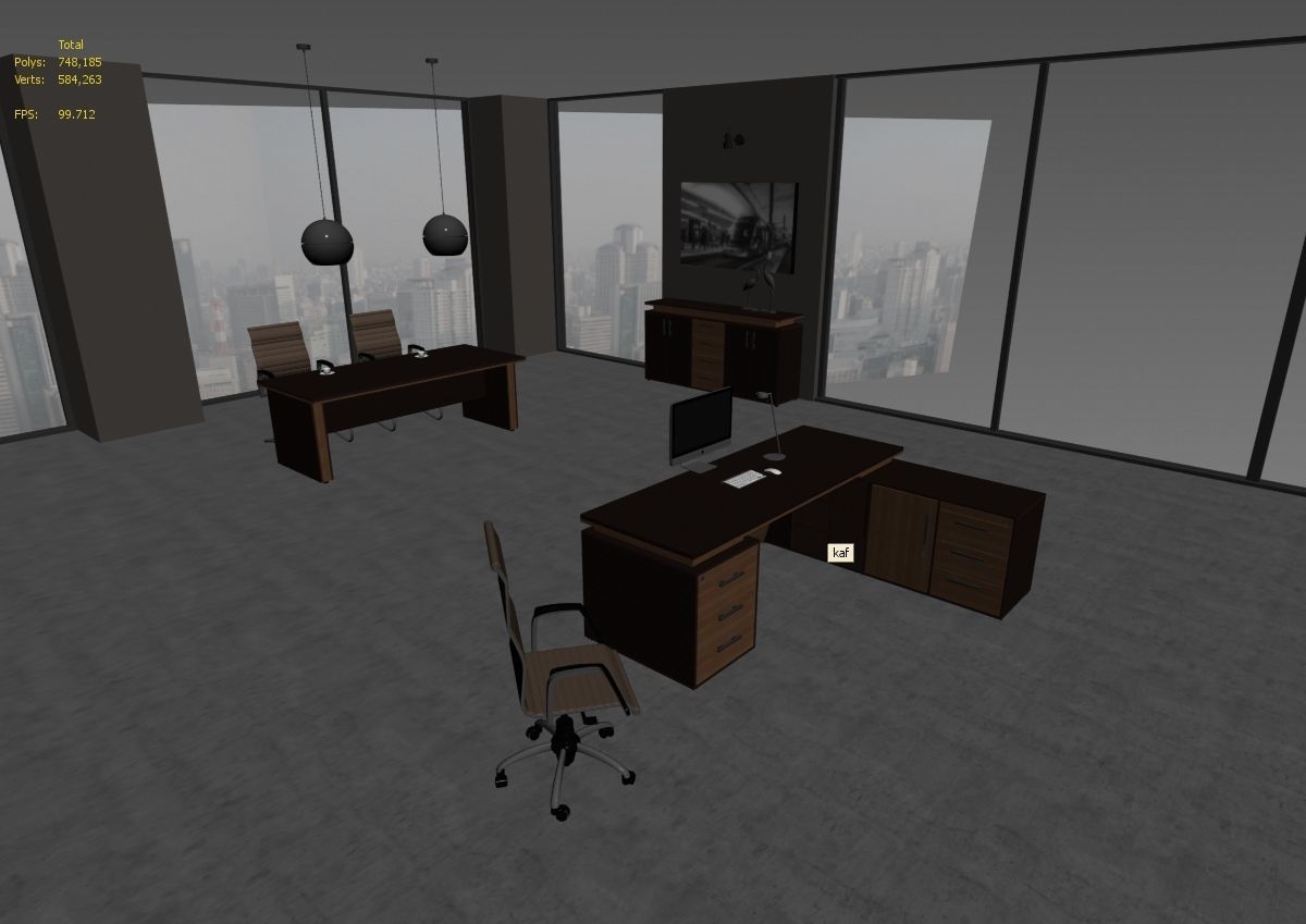 office interior md399 a11 3D model_30