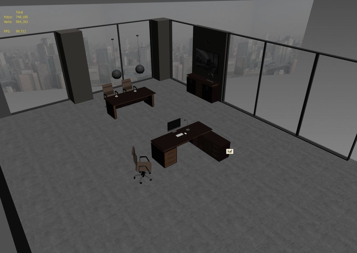 office interior md399 a11 3D model_17