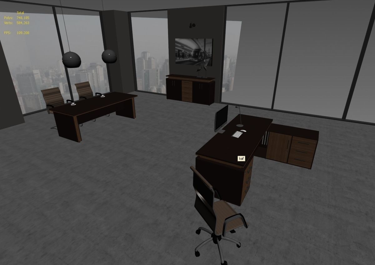 office interior md399 a11 3D model_35