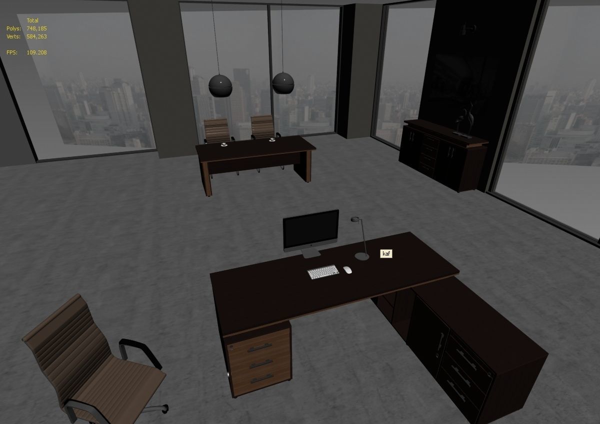 office interior md399 a11 3D model_47