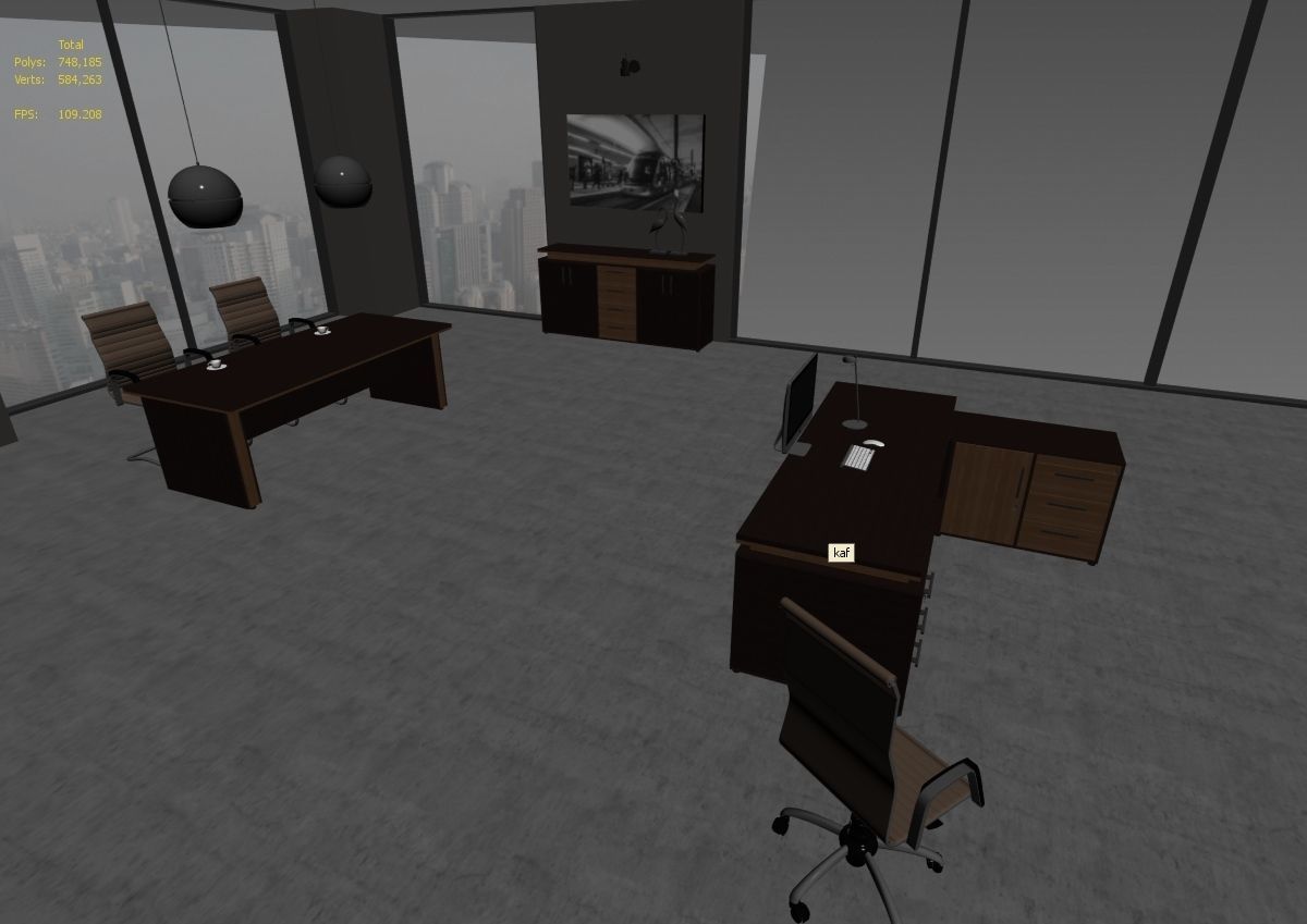office interior md399 a11 3D model_37