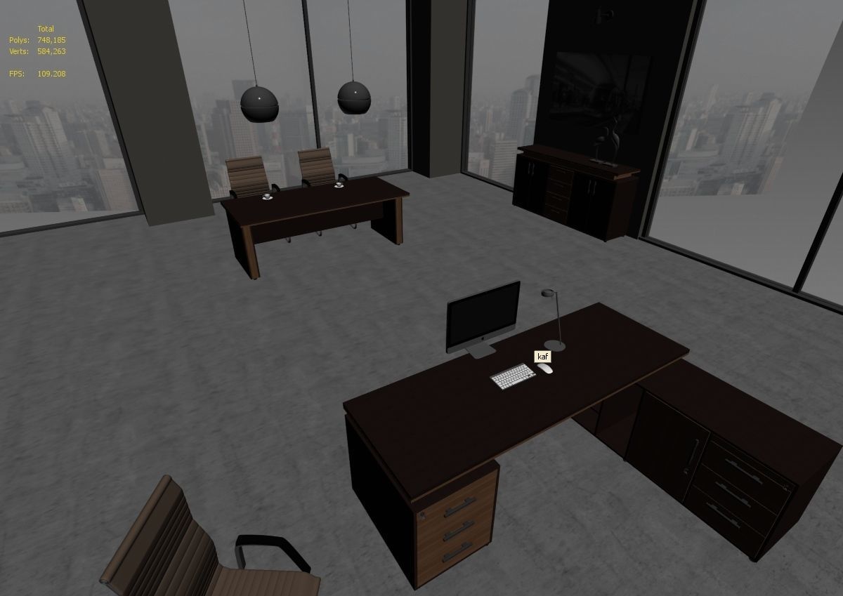 office interior md399 a11 3D model_45