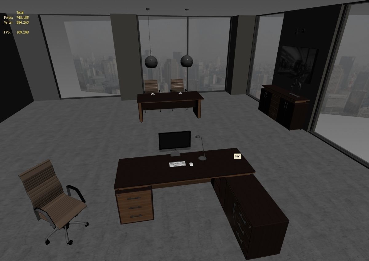 office interior md399 a11 3D model_49