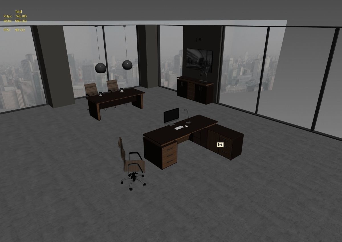 office interior md399 a11 3D model_24