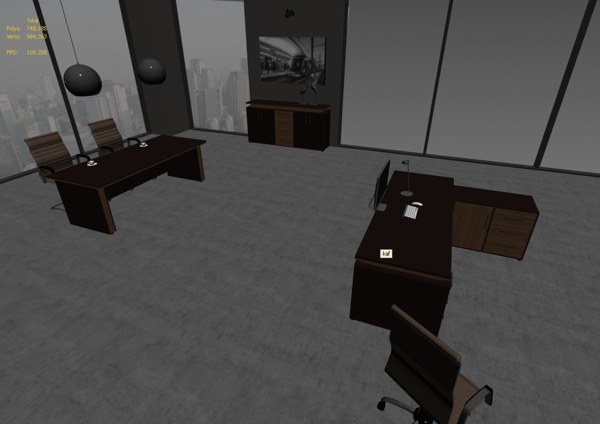 office interior md399 a11 3D model_40