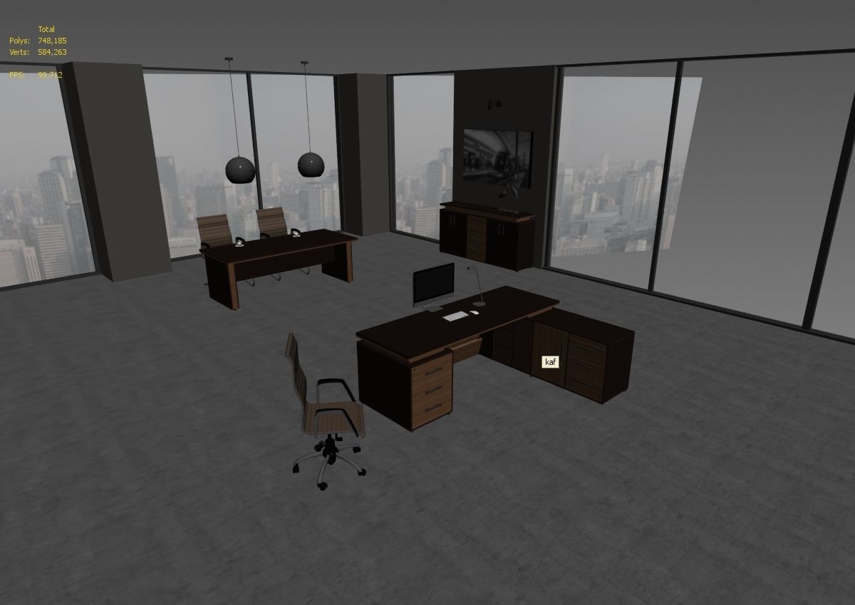 office interior md399 a11 3D model_26