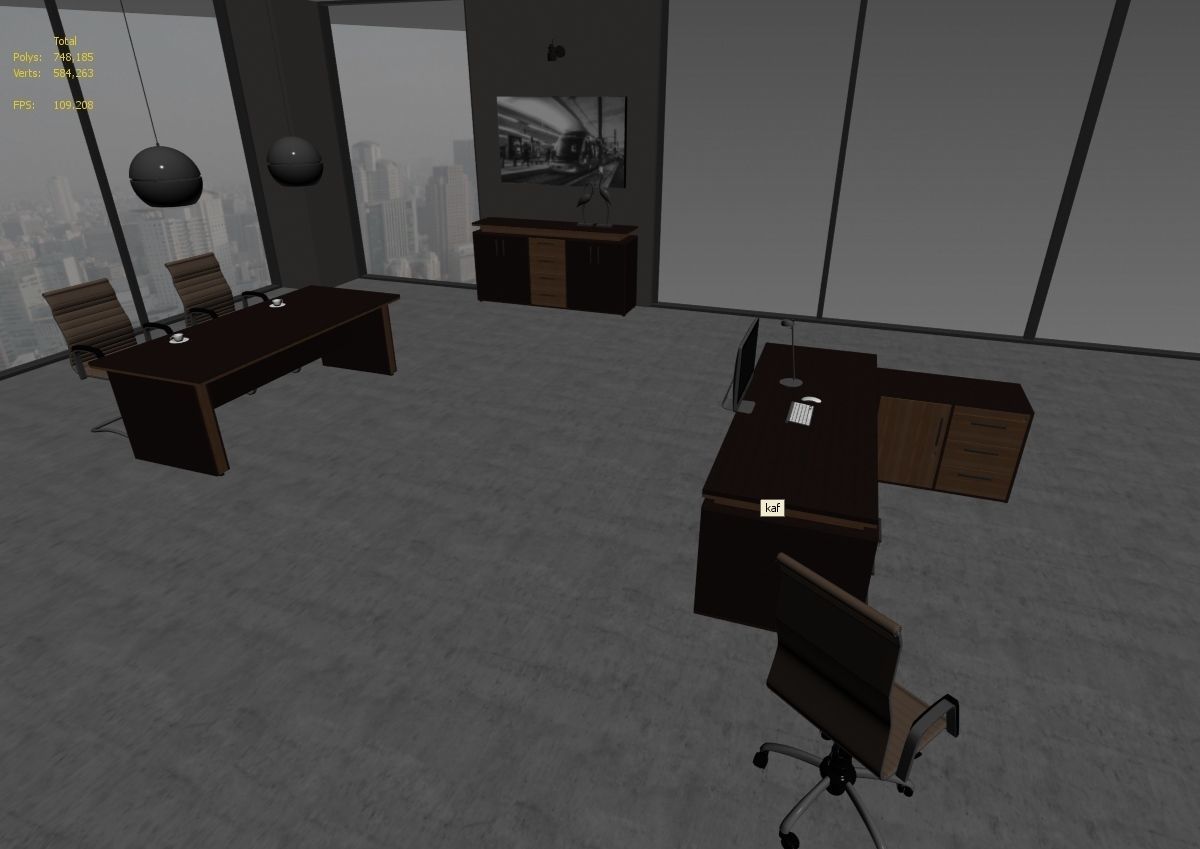 office interior md399 a11 3D model_38