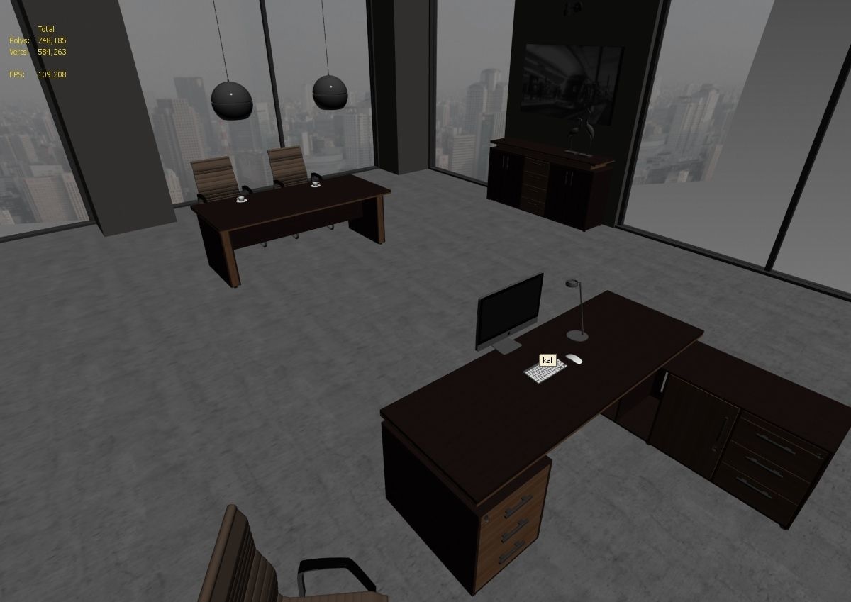 office interior md399 a11 3D model_44