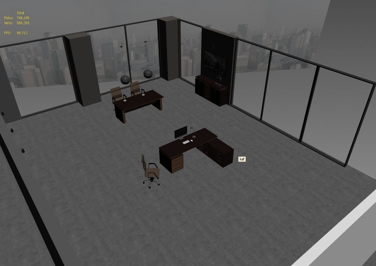 office interior md399 a11 3D model_12