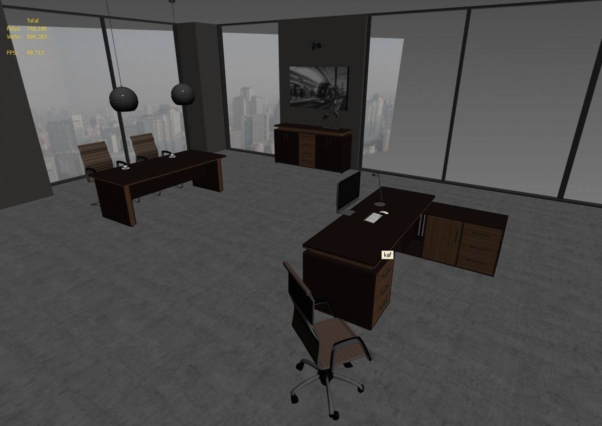 office interior md399 a11 3D model_34