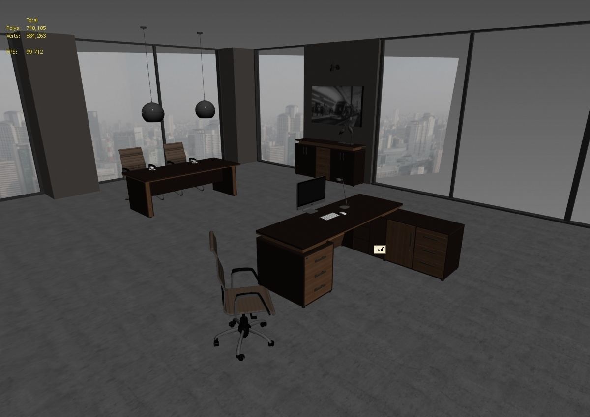 office interior md399 a11 3D model_29
