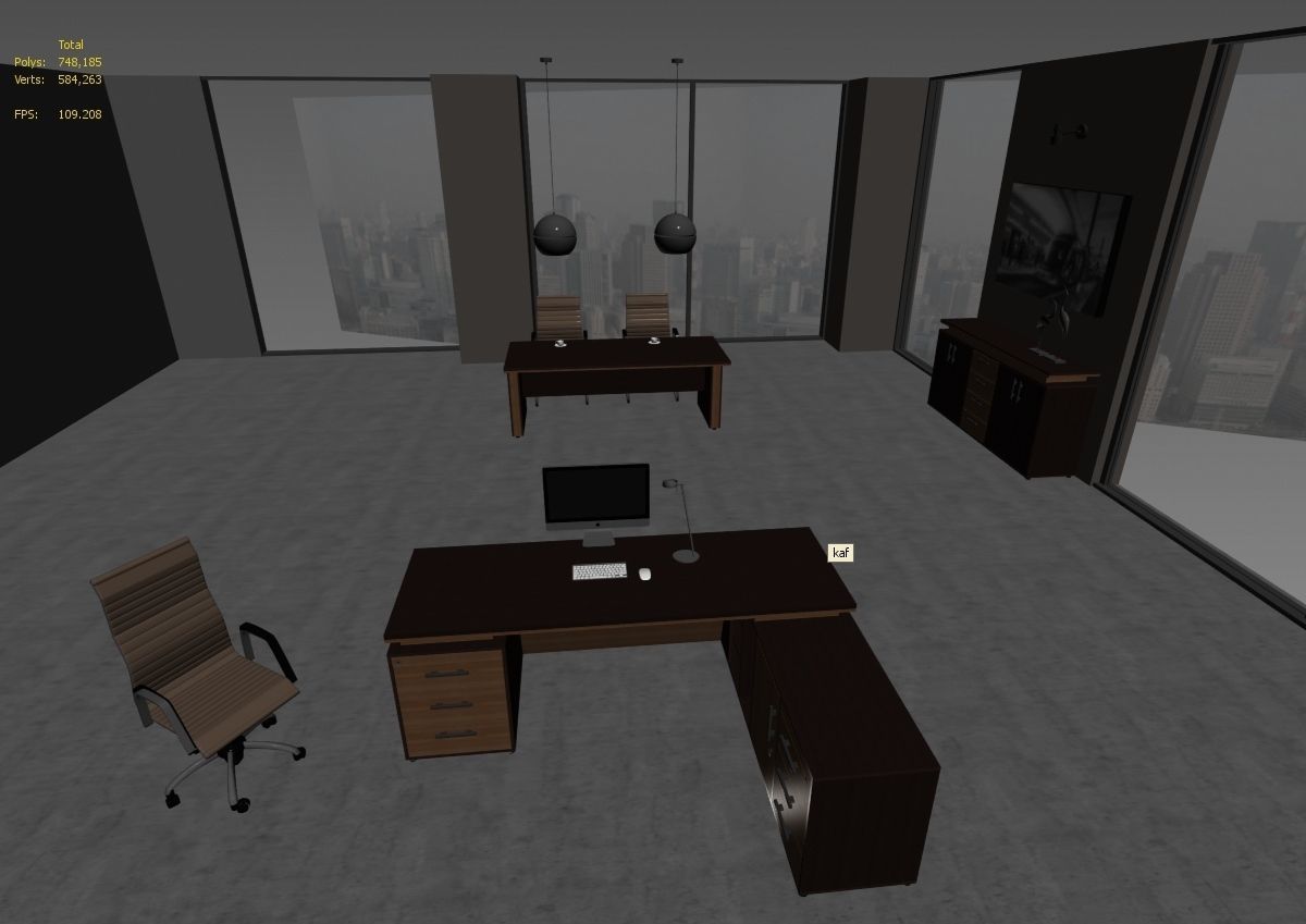 office interior md399 a11 3D model_50