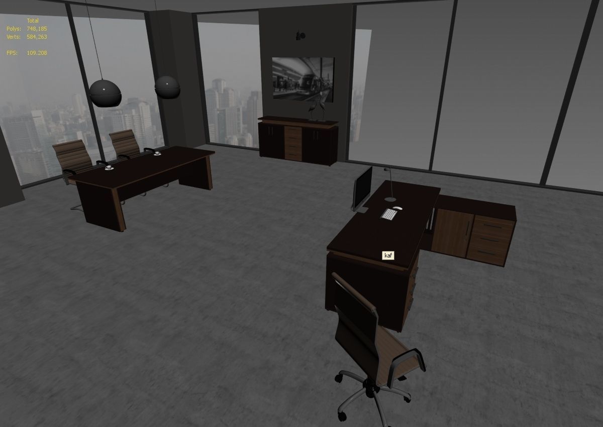 office interior md399 a11 3D model_36