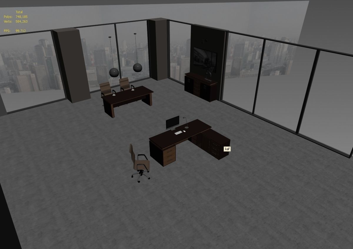 office interior md399 a11 3D model_18
