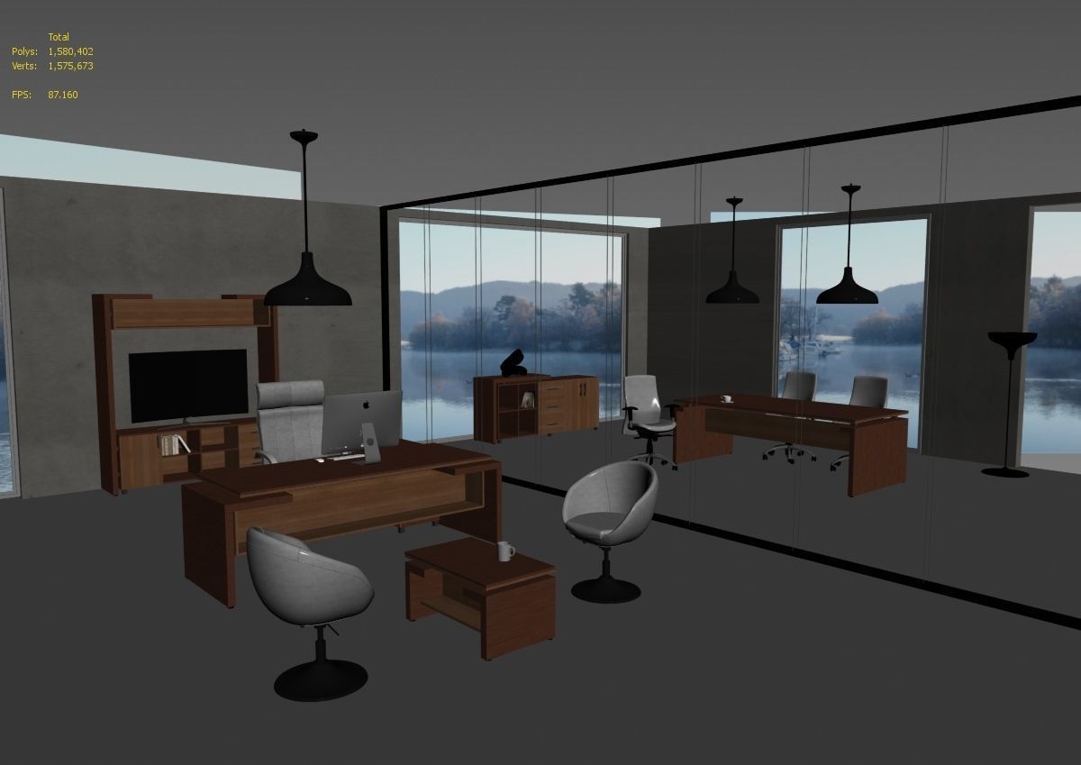 office interior md599 a12 3D model_44