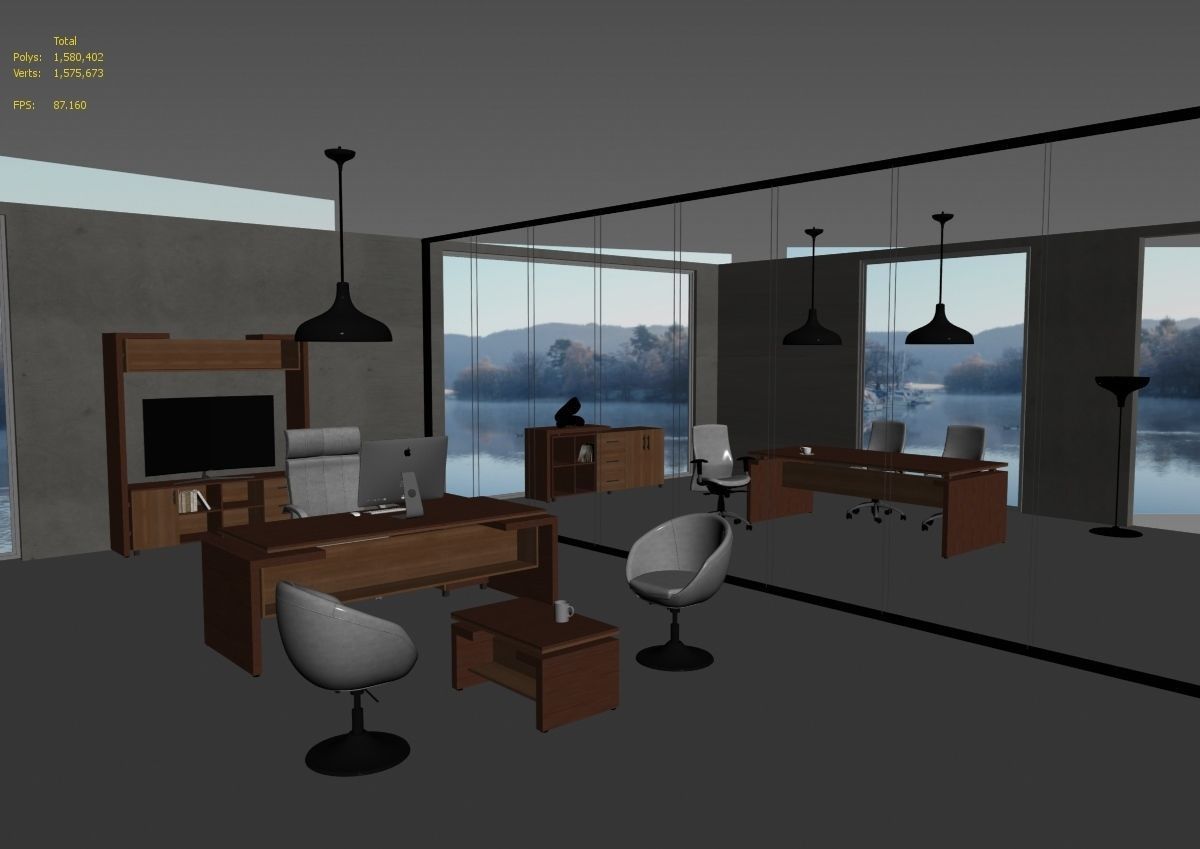 office interior md599 a12 3D model_46