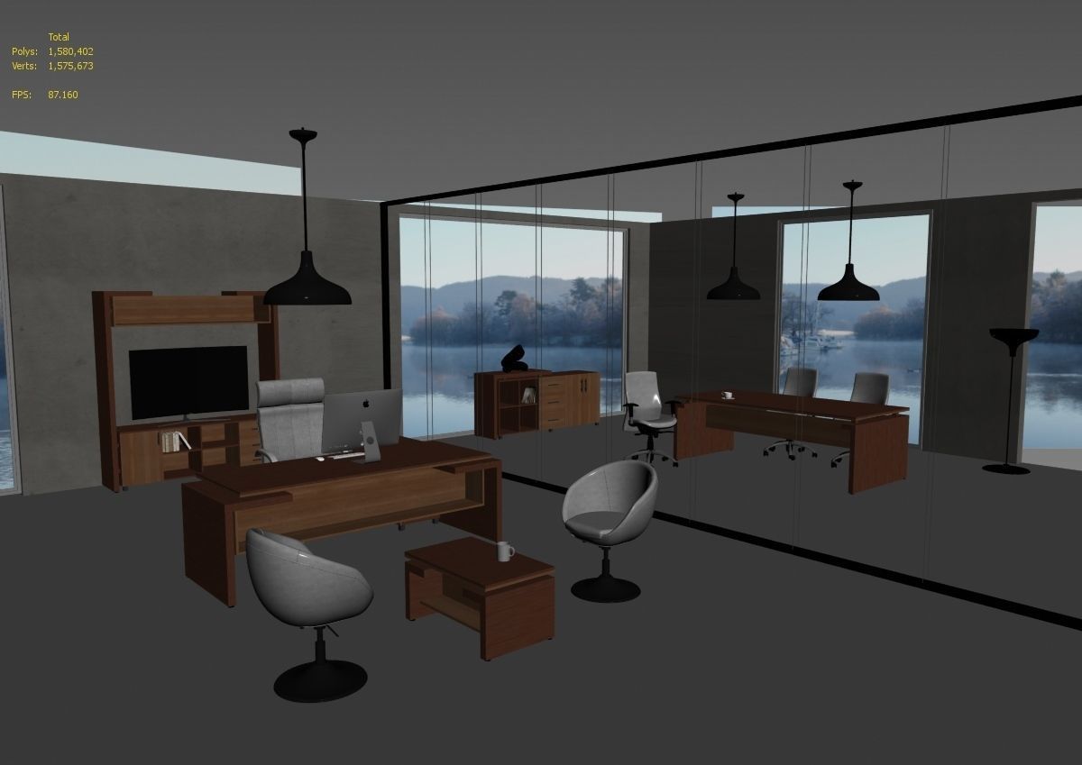 office interior md599 a12 3D model_43