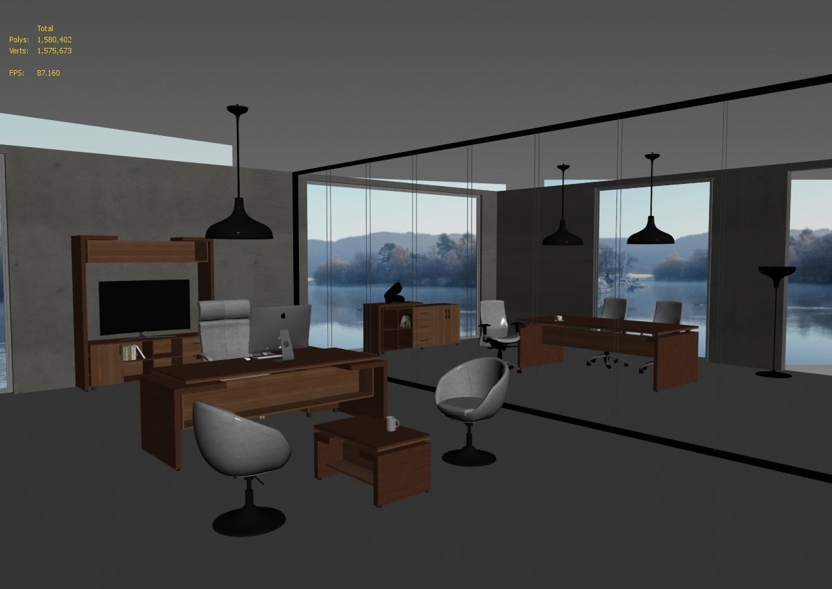 office interior md599 a12 3D model_48
