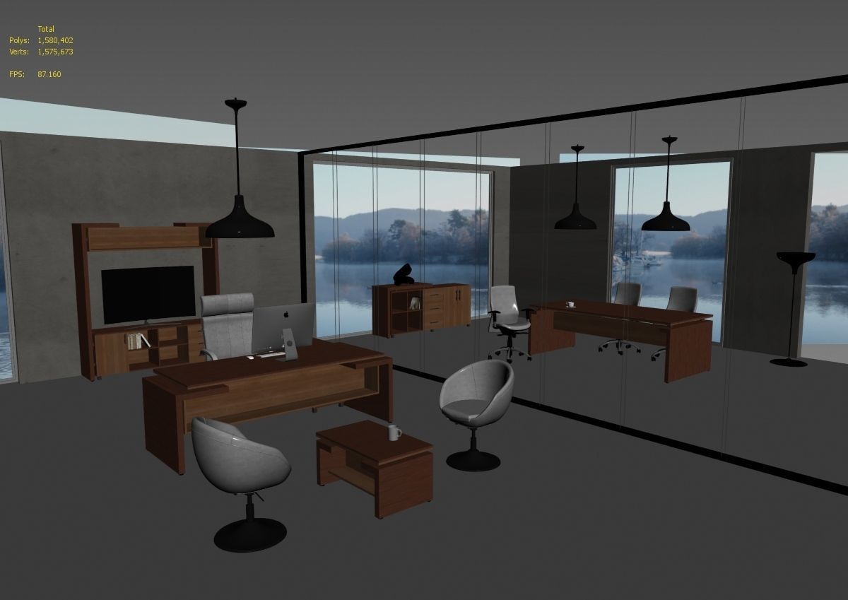 office interior md599 a12 3D model_41