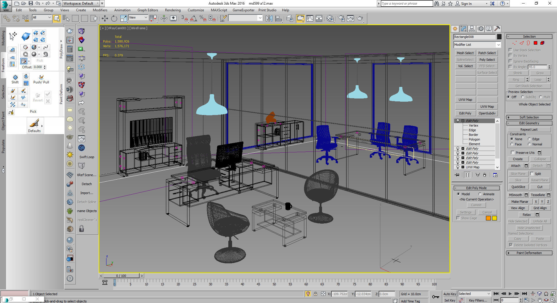 office interior md599 a12 3D model_54