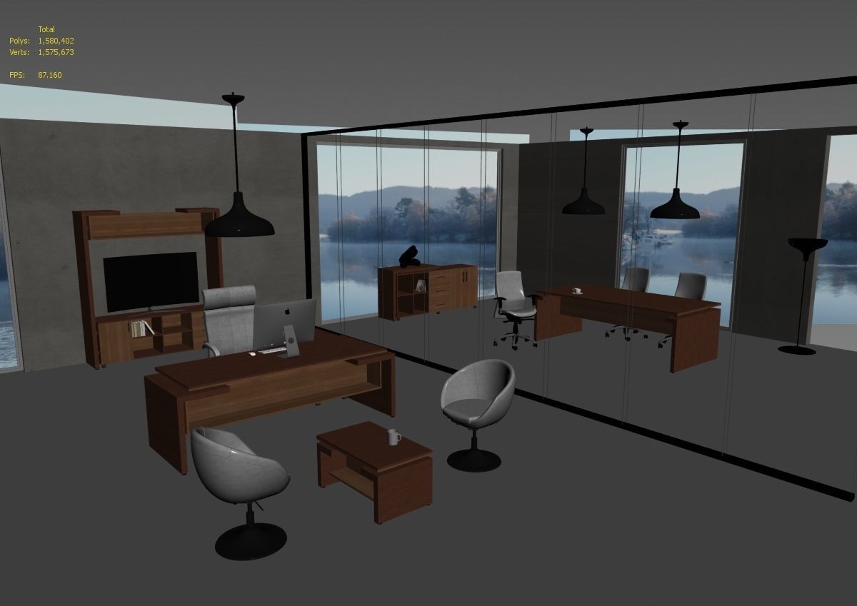 office interior md599 a12 3D model_35