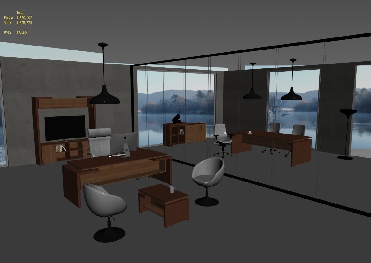 office interior md599 a12 3D model_40