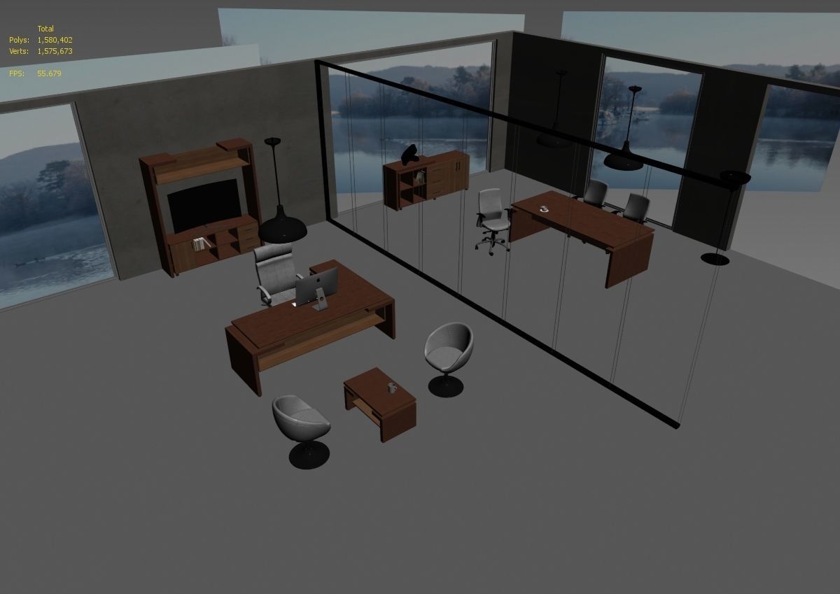 office interior md599 a12 3D model_28