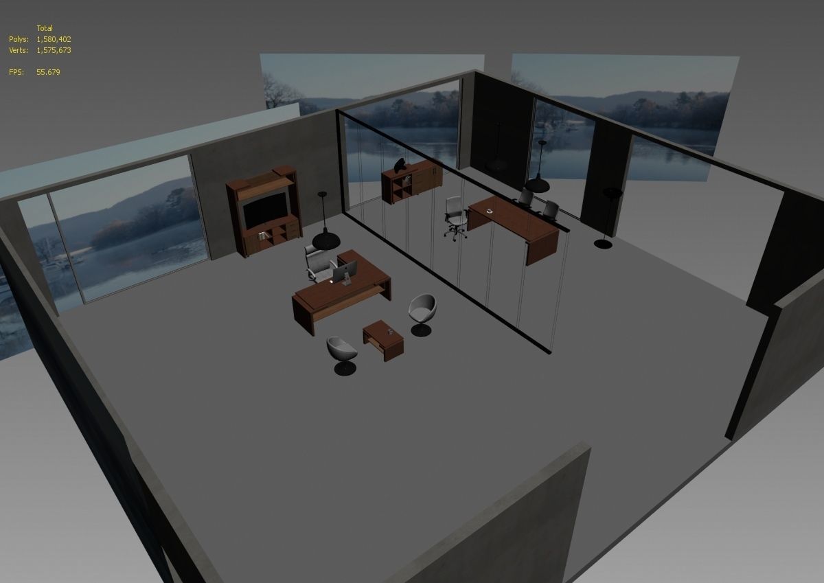 office interior md599 a12 3D model_25