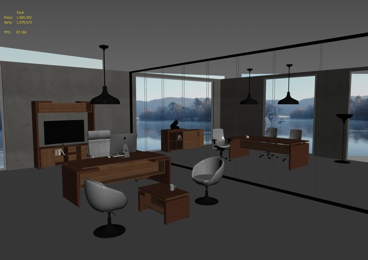 office interior md599 a12 3D model_45