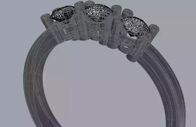 Anello Trilogy      trilogy ring