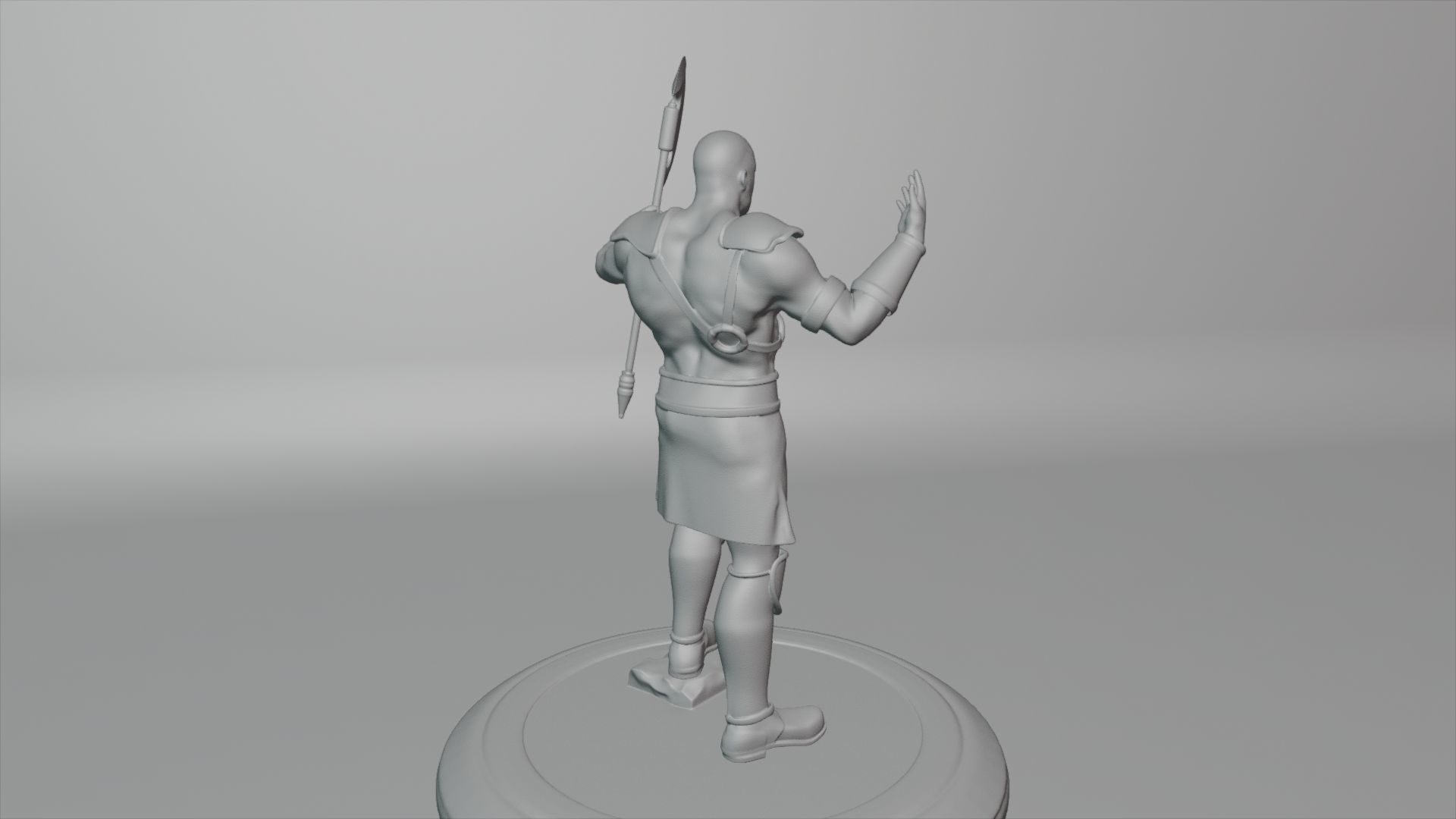 3D Warrior ShowReel 3D print model_4