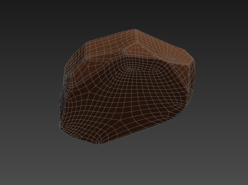 Dinosaur Footprint Fossil 3D model_18