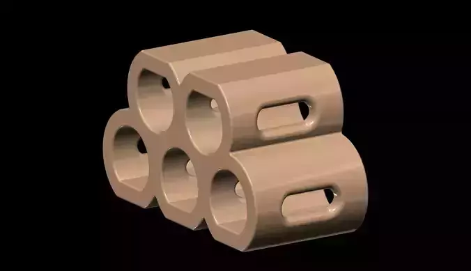 Aquarium-Ornaments Pipe Free 3D print model