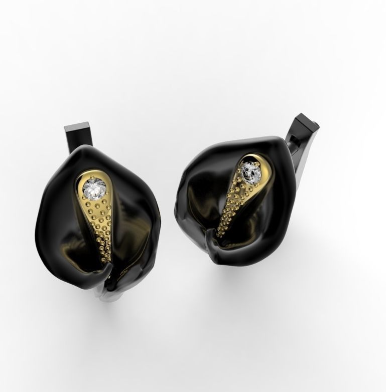 calla lily 3D print model_1