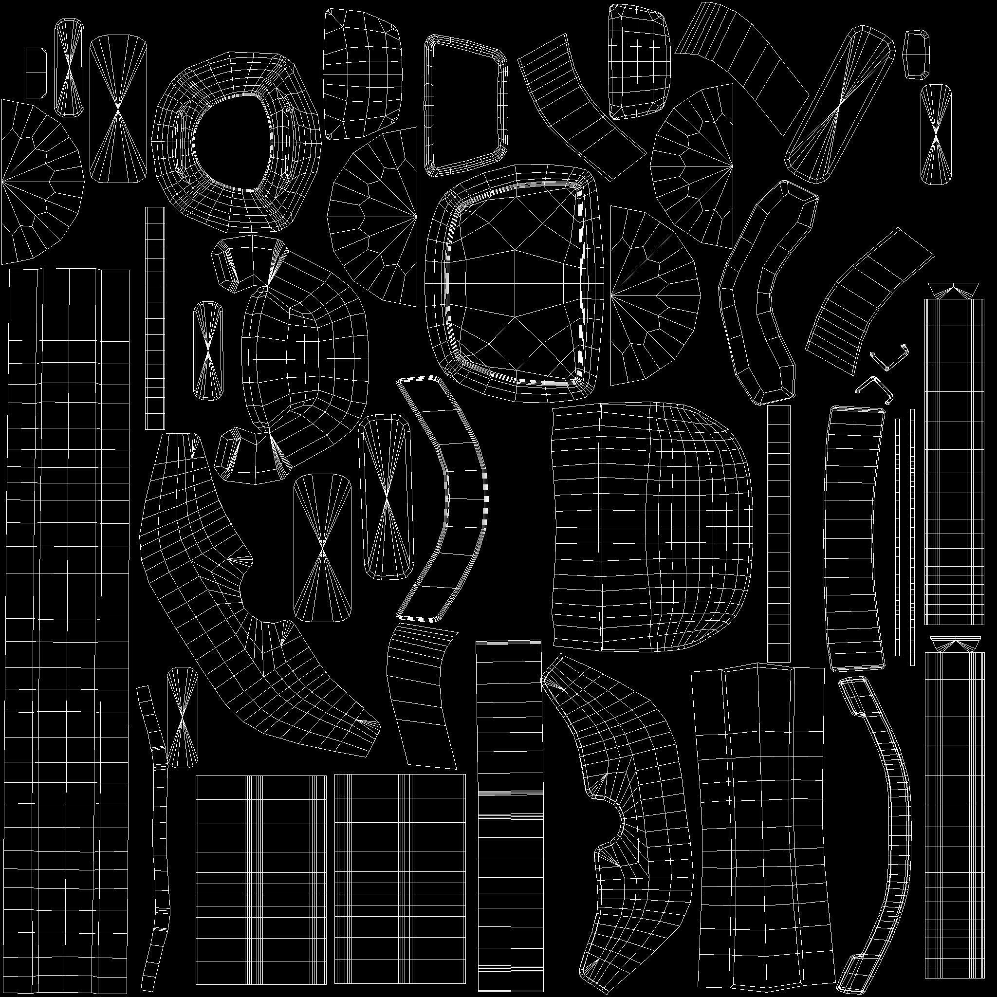 AR Headset 3D model_10