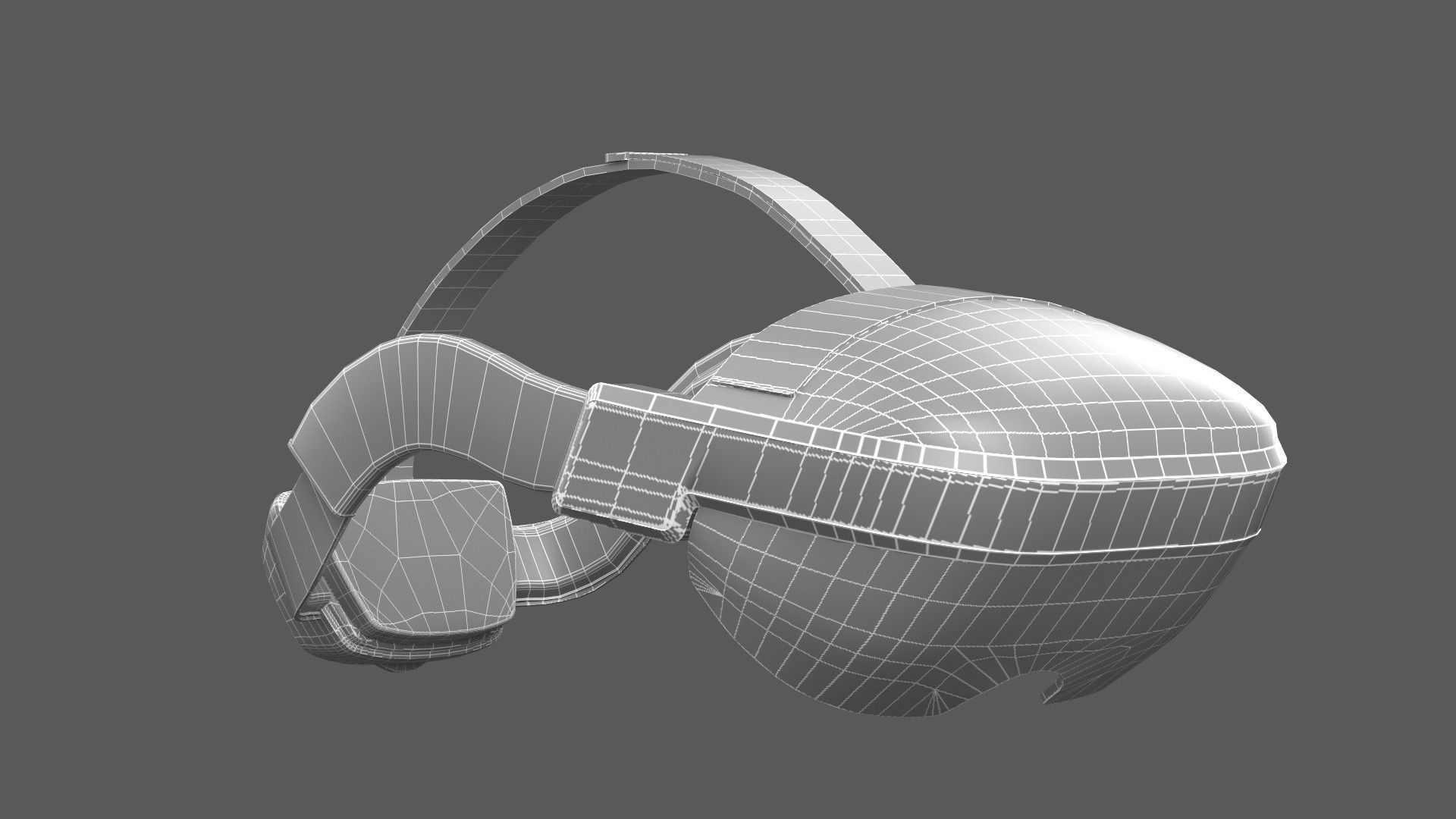 AR Headset 3D model_7