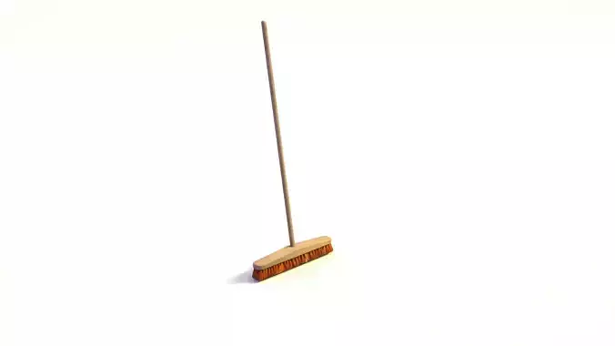 Broom wooden
