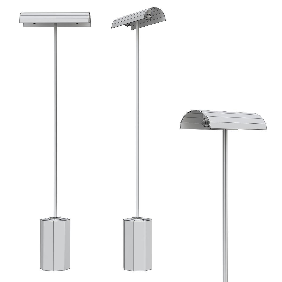 Floor Lamp low poly 3d models collection 15 pieces Low-poly 3D model_16