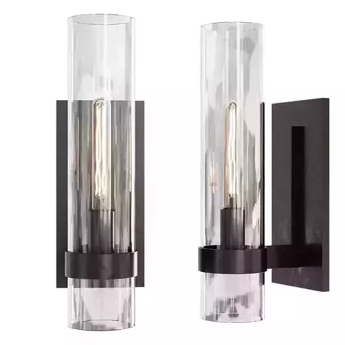 Restoration Hardware RAVELLE GRAND SCONCE Black