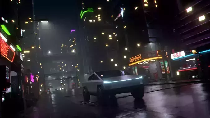 Tesla Cybertruck 3D Model