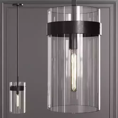 Restoration Hardware RAVELLE PENDANT 8 Black