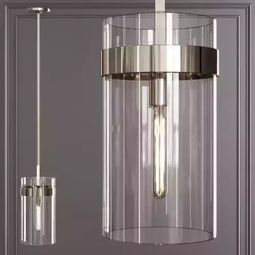 Restoration Hardware RAVELLE PENDANT 8 Nickel