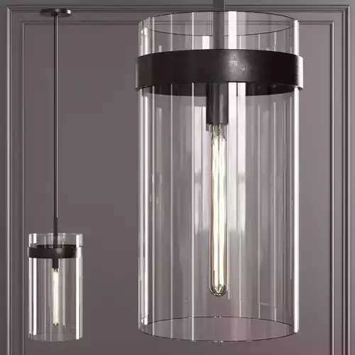 Restoration Hardware RAVELLE PENDANT 10 Black