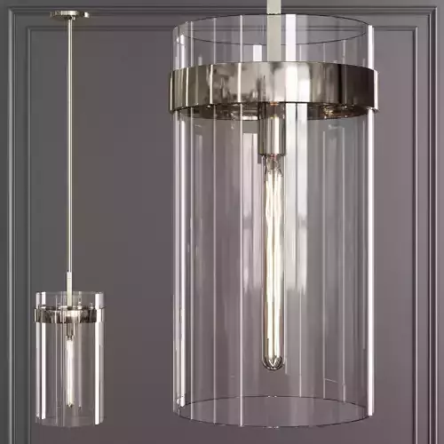 Restoration Hardware RAVELLE PENDANT 10 Nickel