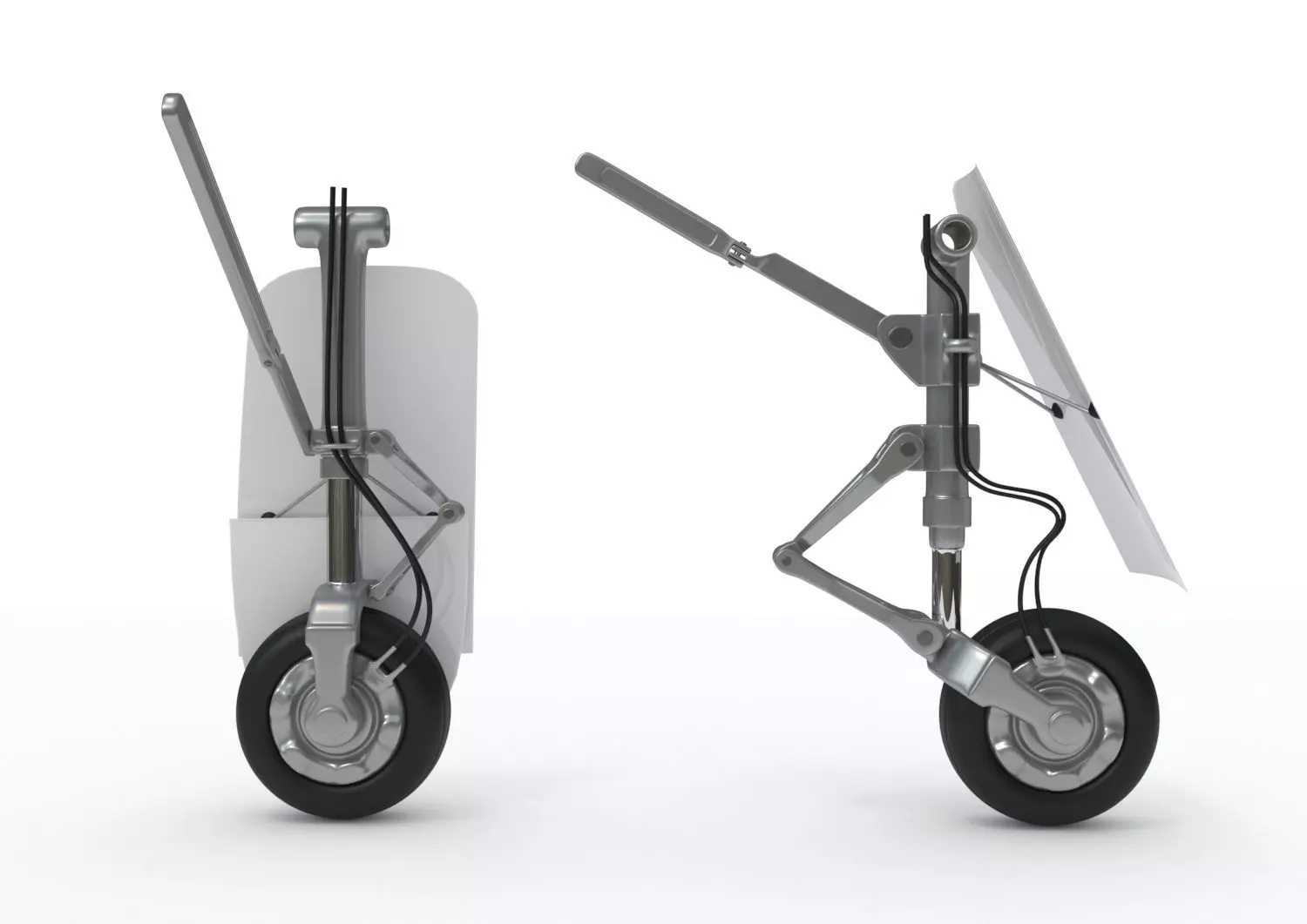 Landing Gear for Aircraft 3D model