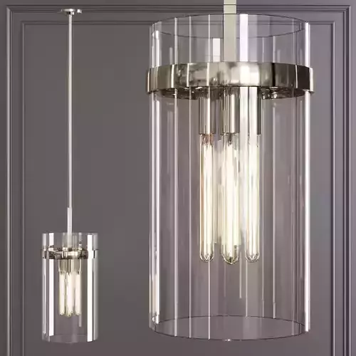 Restoration Hardware RAVELLE PENDANT 12 Nickel