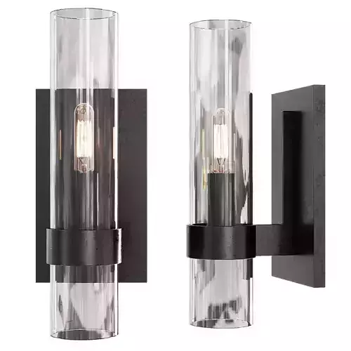 Restoration Hardware RAVELLE SCONCE Black