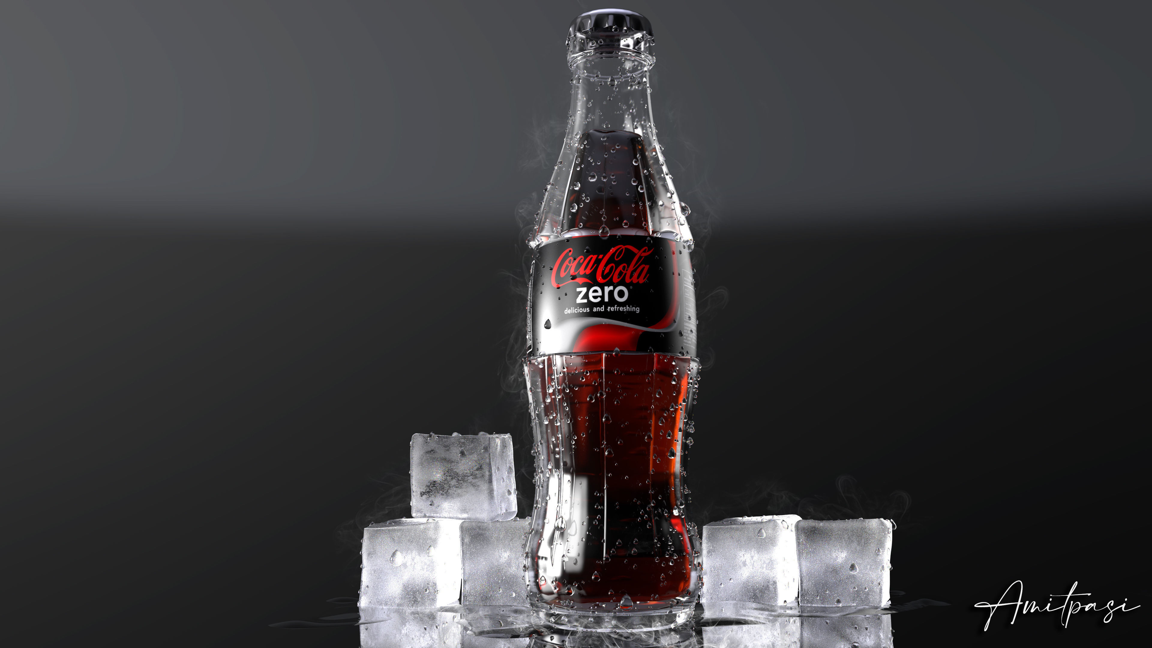 Coca cola  3D model_2